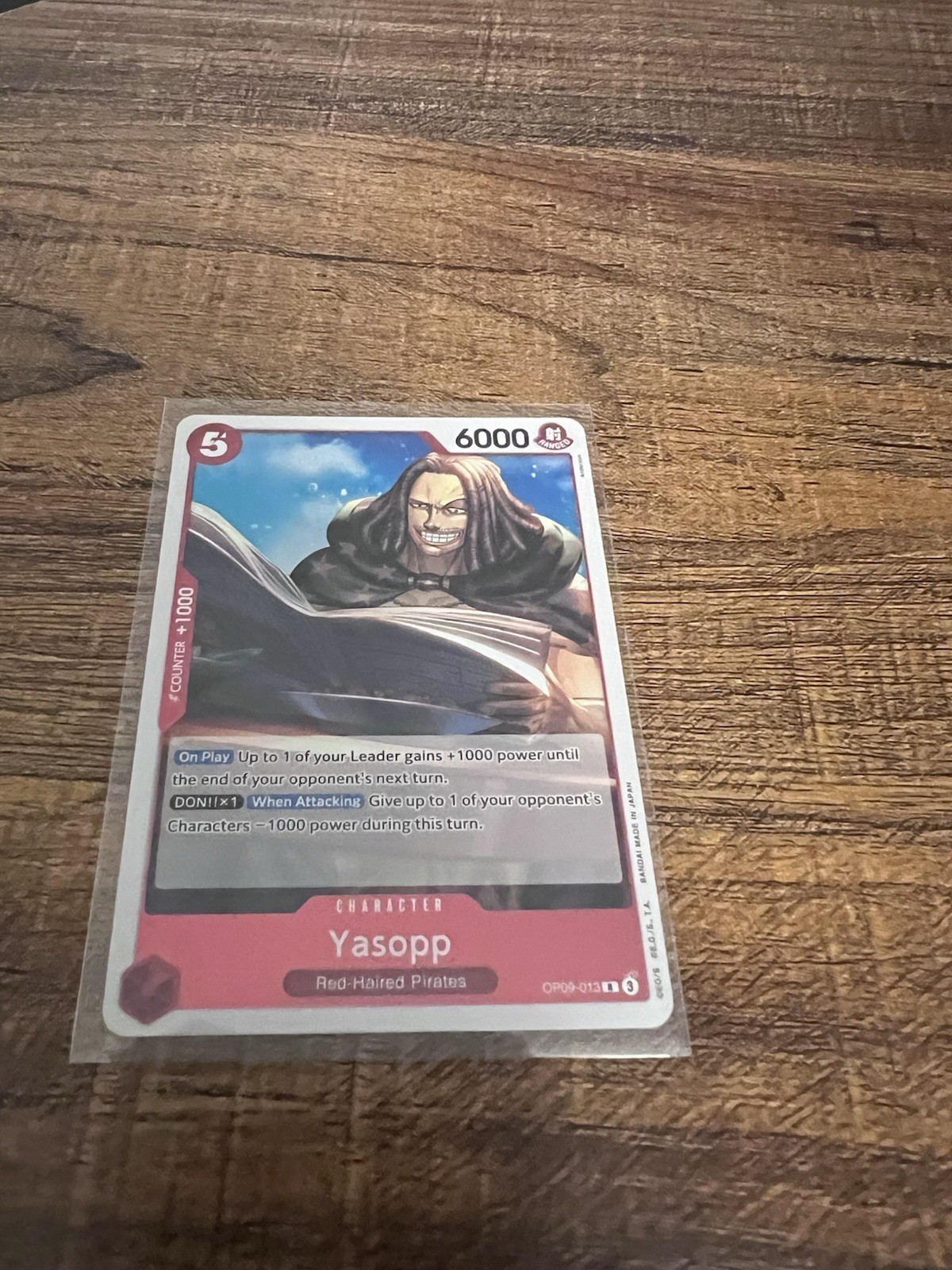 One Piece Yasopp (OP09-013/162) Emperors in the New World NM FOIL