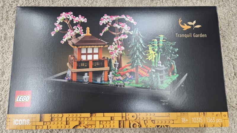 LEGO 10315 Tranquil Garden Building Set Brand New Sealed
