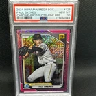 2024 Bowman Mega Box Chrome PAUL SKENES🔥 PINK REFRACTOR  PSA 10 RC /199 ROOKIE