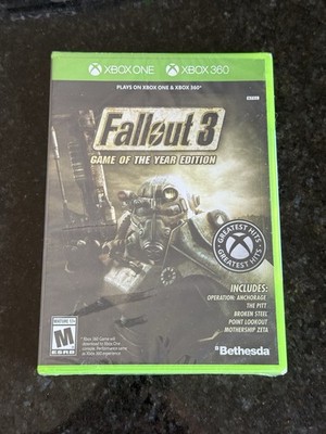 Fallout 3 - Game of the Year Edition (Microsoft Xbox 360, 2009)