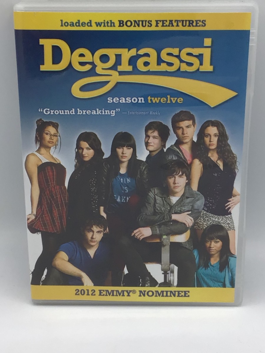 Degrassi Season Twelve DVD Set (3 Discs, Season 12, 38 Episodes