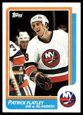 1986-87 Topps Patrick Flatley New York Islanders #162
