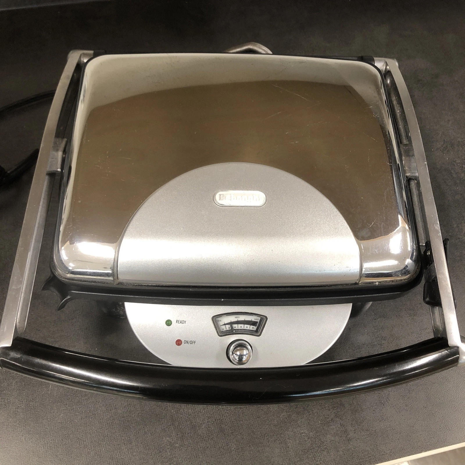 DeLonghi Panini Press Countertop Grill & Large CGH800-U Electric Tested
Opens in a new window or tab