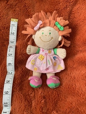 Vintage John Hinde Rothaarige Stoffpuppe weiches Plüschtier Puppe Cailin rosa Kleid C202