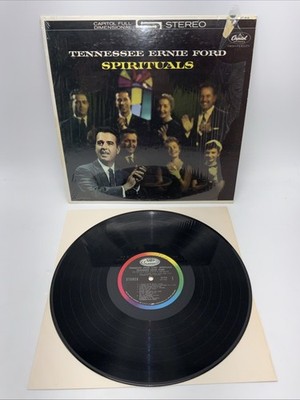 TENNESSE ERNIE FORD - Spirituals by Capitol Records Vinyl LP w/Shrinkwrap  LP1