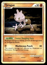 Tyrogue HeartGold SoulSilver Rare 33/123 2010 Pokemon TCG on eBay