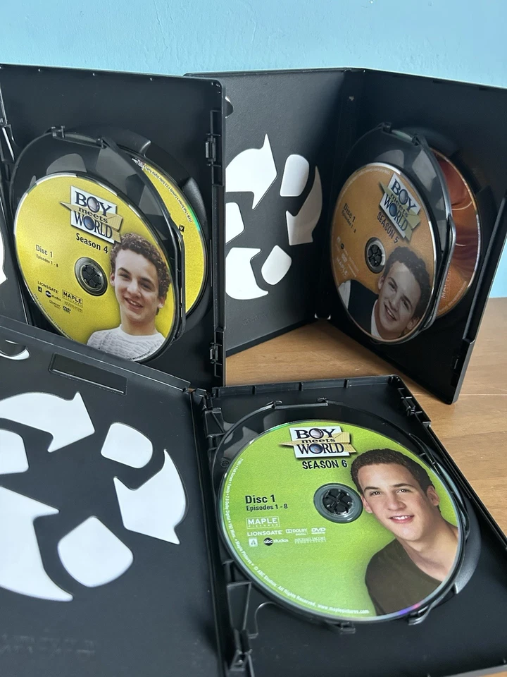 Boy Meets World Complete Series! DVD Seasons 1-7 21 Disc Set Clean Discs - Image 4 of 4