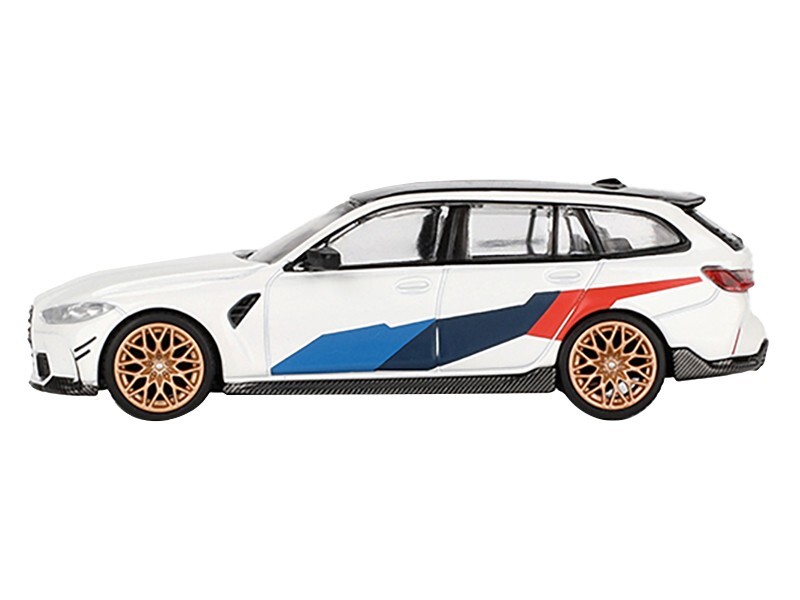 BMW M3 M PERFORMANCE TOURING ALPINE WHITE 1/64 DIECAST MODEL