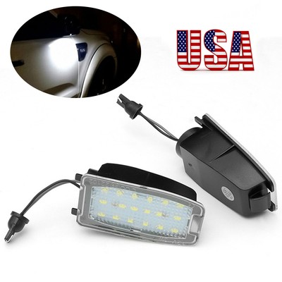 LED Under Side View Mirror Puddle Light For Land Rover Discovery Freelander *2