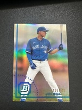 2022 Bowman Heritage #BHPC-36 Luis Meza Chrome Prospects Refractor #108/199