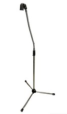 Microphone Stand for Drums Adjustable w 3 Folding Legs & Shure Clip