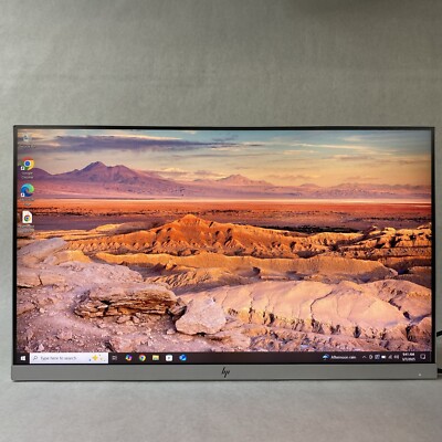 HP E233 23'' FHD LED Backlit Monitor HDMI DP VGA No Stand Grade B Lot Of 2