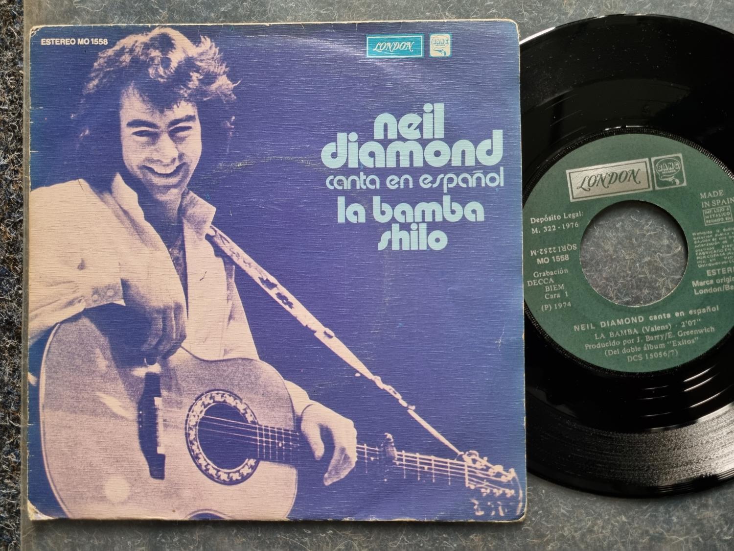 7"" Single Vinyl Neil Diamond - La bamba SUNG IN SPANISH