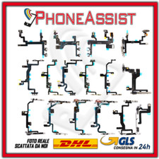 Flex Tasti Accensione / Volume Iphone 5 5C 5S 6S 7 8 Plus Flat Power Silenzioso