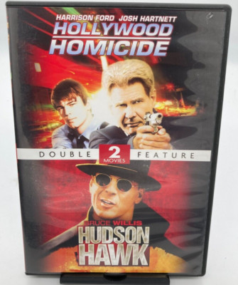 Hollywood Homicide/Hudson Hawk - Double Feature DVD - Good Condition