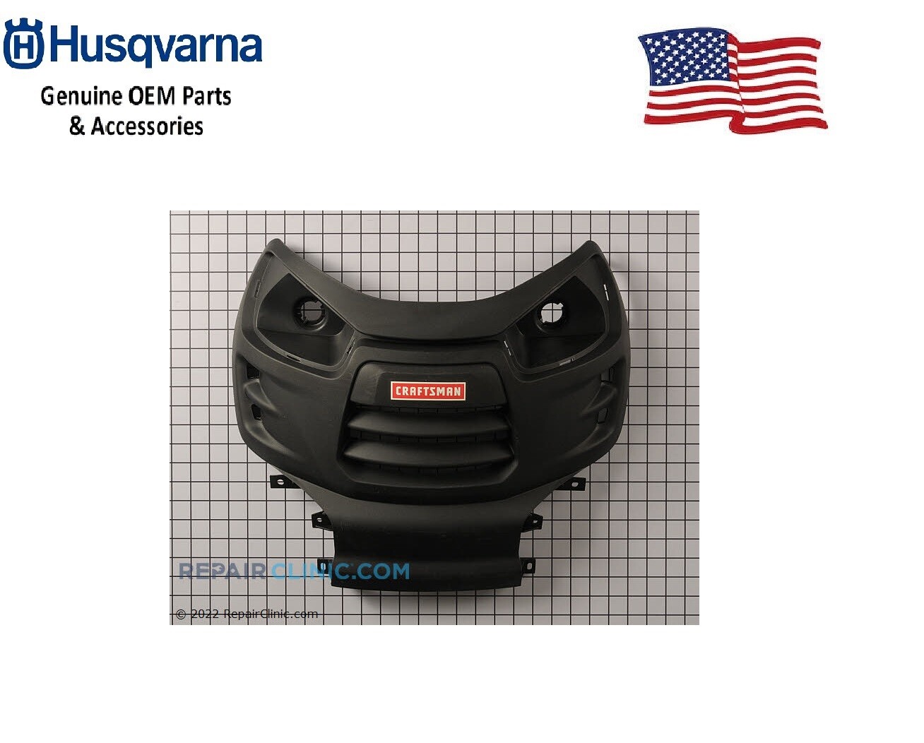 Husqvarna 583761501 Lawn Tractor Grille Genuine OEM Part for sale  