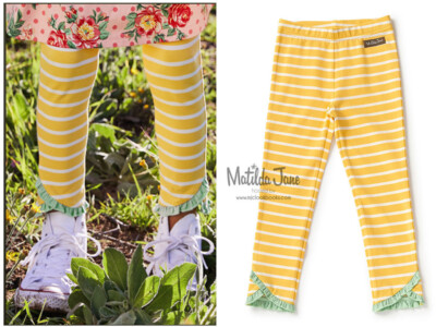 NEW Matilda Jane My Only Sunshine Legging size2/ 12/14