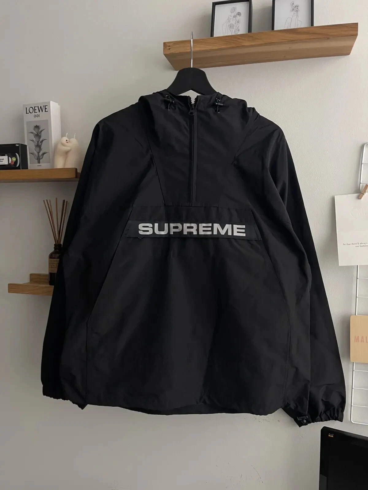 Veste anorak nylon lourd Supreme 2019 neuve taille S