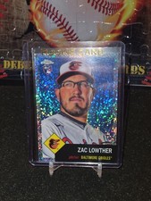 2022 Topps Chrome Platinum Anniversary SPECKLE Refractor/150#271 Zac Lowther RC 