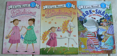 I Can Read--Beginning,Pinkalicious Pinkie Promise,School Rules,Clark&Shark,Lev 1