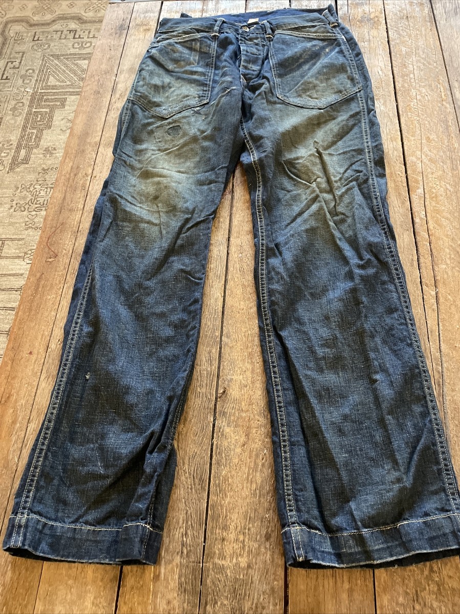 RRL DOUBLE RL BUCKLE BACK PANT libby bozeman new size 29/30 men's