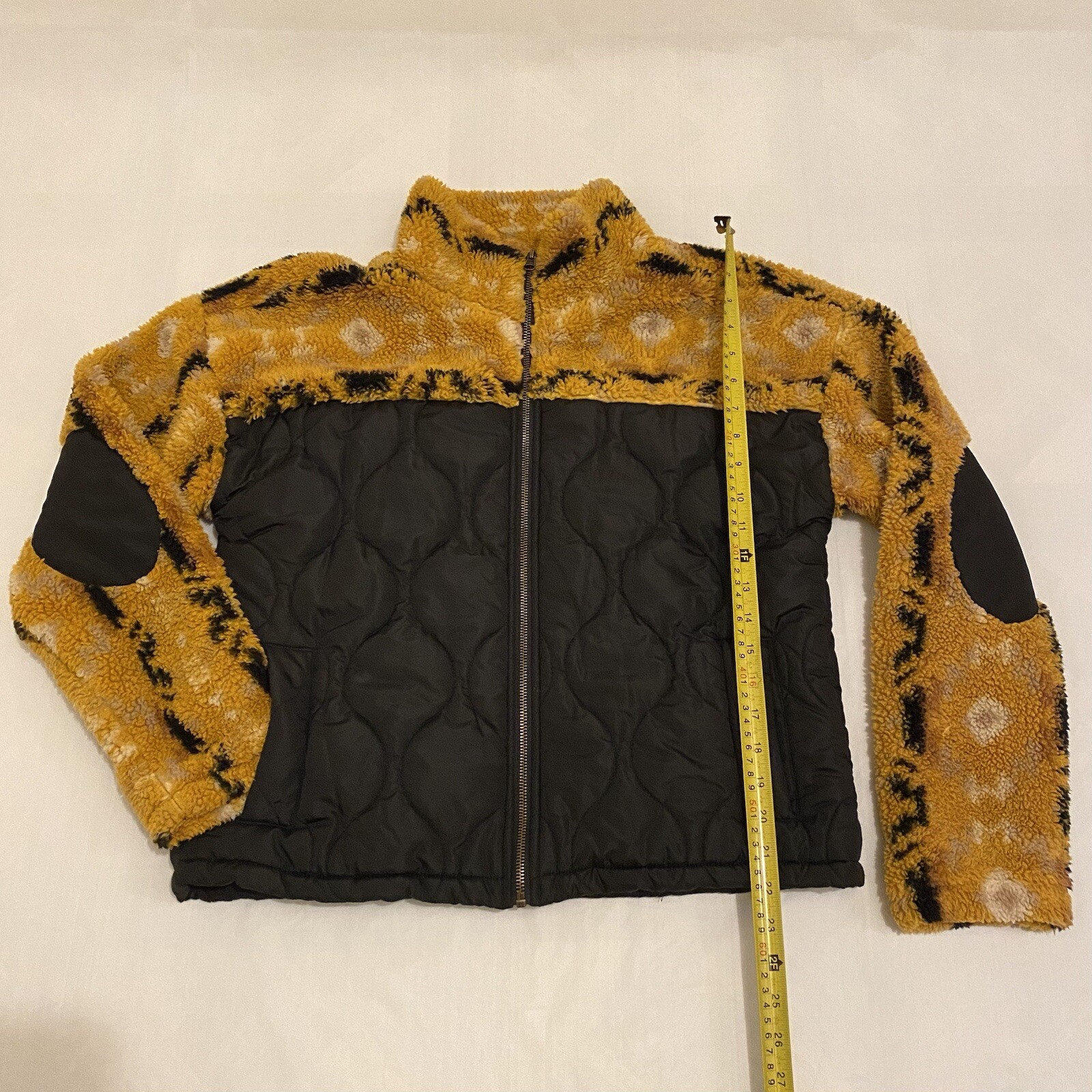 Thread & Supply Yellow Aztec Full Zip Jacket Wome… - image 8