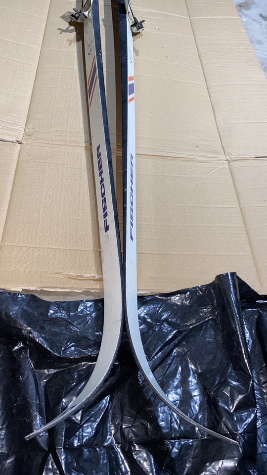Vtg Fischer Europa Glass Cross Country Snow Skis 205cm 81” 3Point 75mm