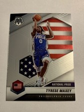 2021 Panini Mosaic Basketball Tyrese Maxey National Pride Base #259 Philadelphia