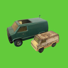 Vintage 1970s Tonka Van Truck Lot Bundle USA Made WTO 760 1979