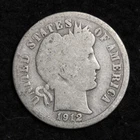 1912-S Silver Barber Dime GOOD FREE SHIPPING