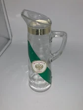 Vintage Wolfschmidts Vodka Empty Decanter Bottle 1958-1960 *No Cork/Lid