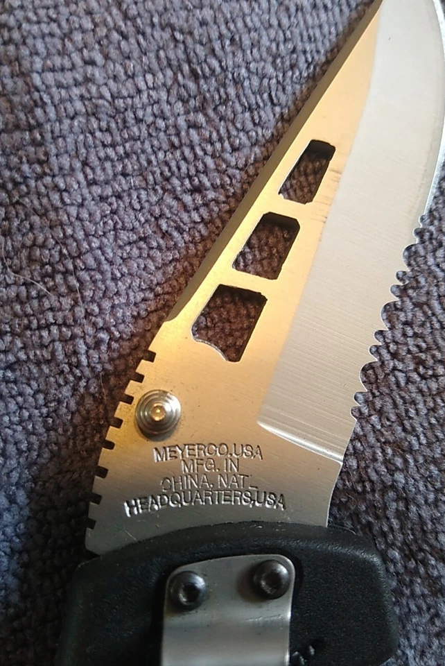 Meyerco Speedster Sr. 440 不锈钢刀 — 第 3/4 张图片