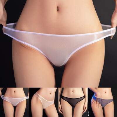 Damen Slips Unterwäsche Schlüpfer Tangas Damen Dessous weiblich durchsichtig