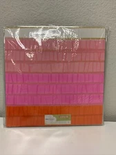 American Crafts Dear Lizzy Neapolitan Stitched Ruffle Paper, 12x12” - 15pk