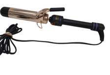 Hot Tools Curling Iron Professional 1.5" Wide Barrel 24K Gold Curls SALON Works