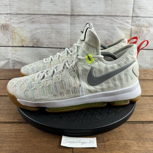 Nike KD 9 ‘Summer’ Multicolor Gum White 843392-900 Men’s Size 10 - Picture 4 of 13