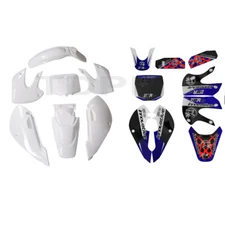 Set of Plastic Body Kit & Sticker Fit KLX 110 KLX110 KX65 DRZ110 Dirt Bike RM65