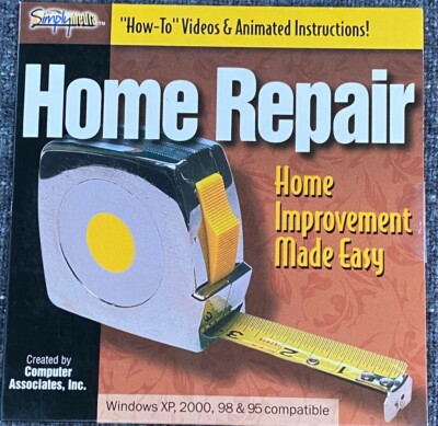 Home Repair: how-to video & animated instructions CD Computer Assoc/SimplyMedia
