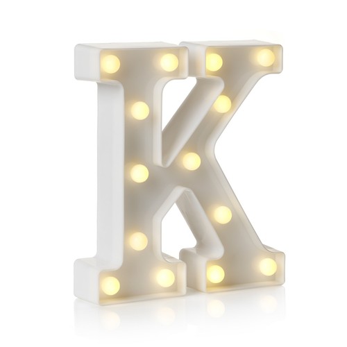 Auraglow LED Alphabet Light Up Letters & Numbers For Birthday, Party, Wedding - Picture 22 of 48