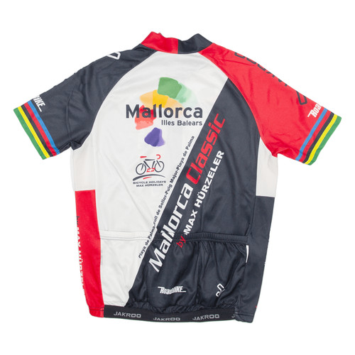 JAKROO Cycling Mens Jersey White High Neck M - 第 3/6 張圖片