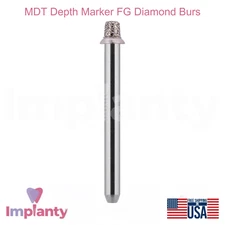 MDT Dental Depth Marker FG Diamond Bur Medium Grit Aesthetic Procedures Tool