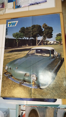 POSTER SUPER VW magazine vintage affiche Volkswagen Combi