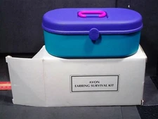 Avon 1996 Earring Survival Kit, Plus Earring Sets, Original Set & Boxes Lot #A15