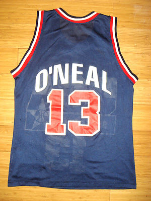 Vtg CHAMPION O'NEIL Jersey #13 BULLS Dream Team 2 NBA Tee