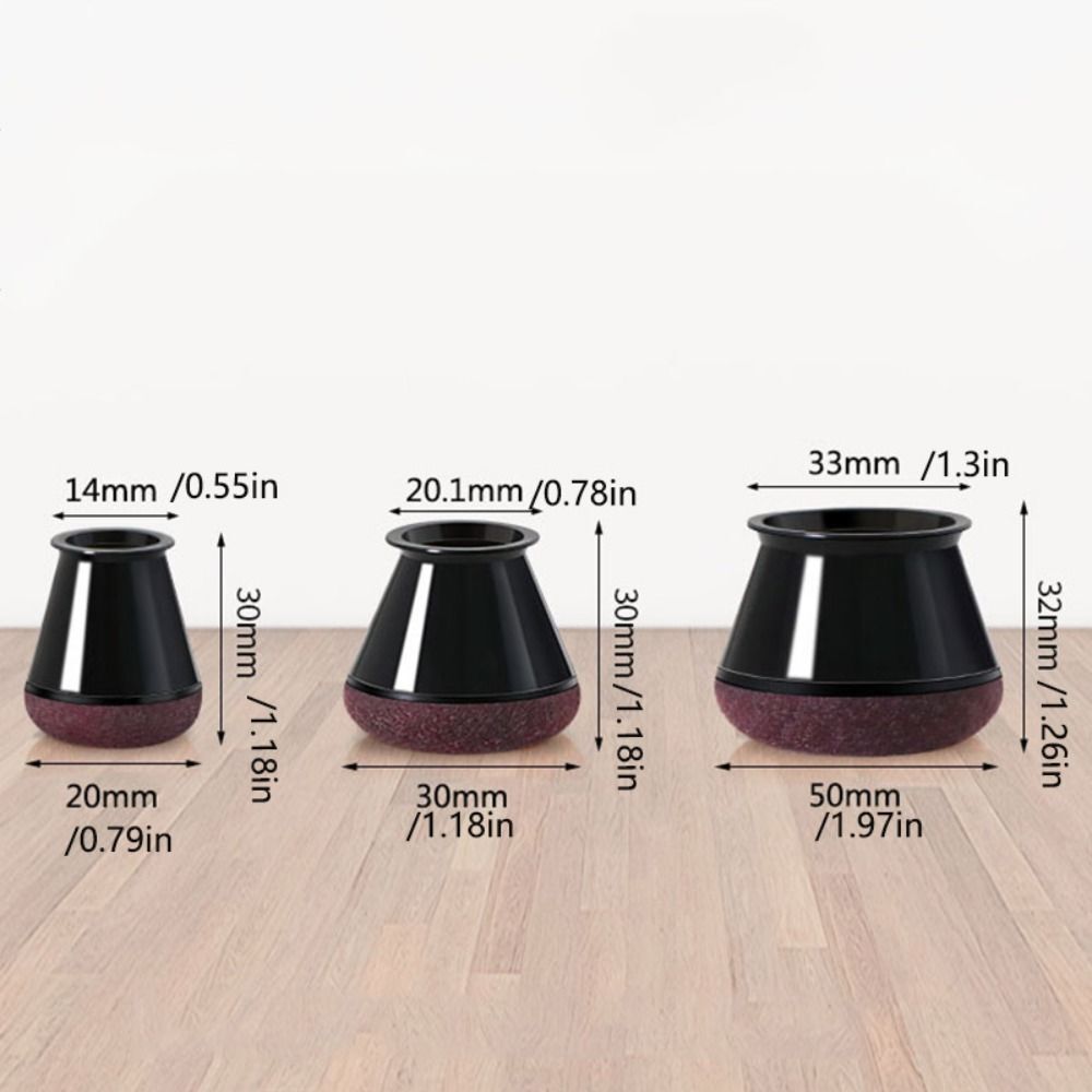 Wrapped Felt Bottom Chair Caps Cover Chair Leg Floor Protector