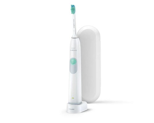 Cepillo de dientes eléctrico Philips Sonicare DailyClean 3100 + estuche de viaje enchufe de 2 clavijas - Imagen 2 de 4