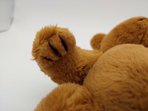Vtg CHRISHA PLAYFUL PLUSH 2004 Soft Brown Stuffed TEDDY BEAR 8" Plush Toy - Picture 8 of 8