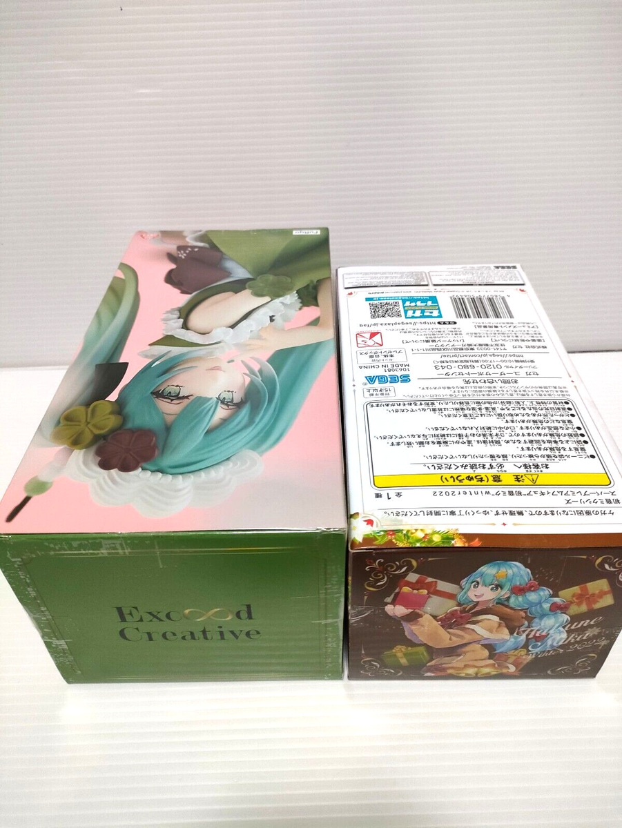 Hatsune Miku Matcha Green Tea Parfait & Winter 2022 Set of 2