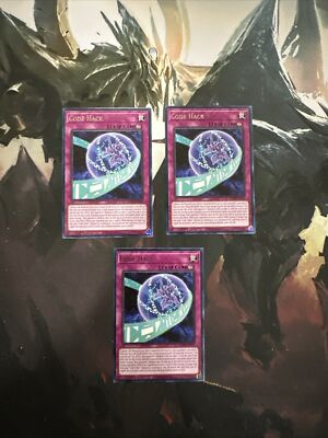 Yugioh Code Hack Rare MZMI (x3)