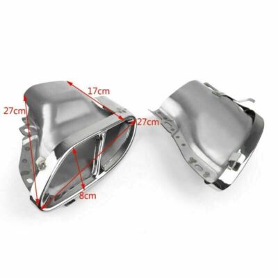 Exhaust  Muffler Pipe For Mercedes Benz W205 W212 C/E/S Class GLC 2014-16 Tips